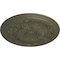 Ekena Millwork Damon Ceiling Medallion (Fits Canopies up to 3 3/8"), Hand-Painted Witch Hazel, 20"OD x 1 1/2"P CM20DAWHF - alternate 4